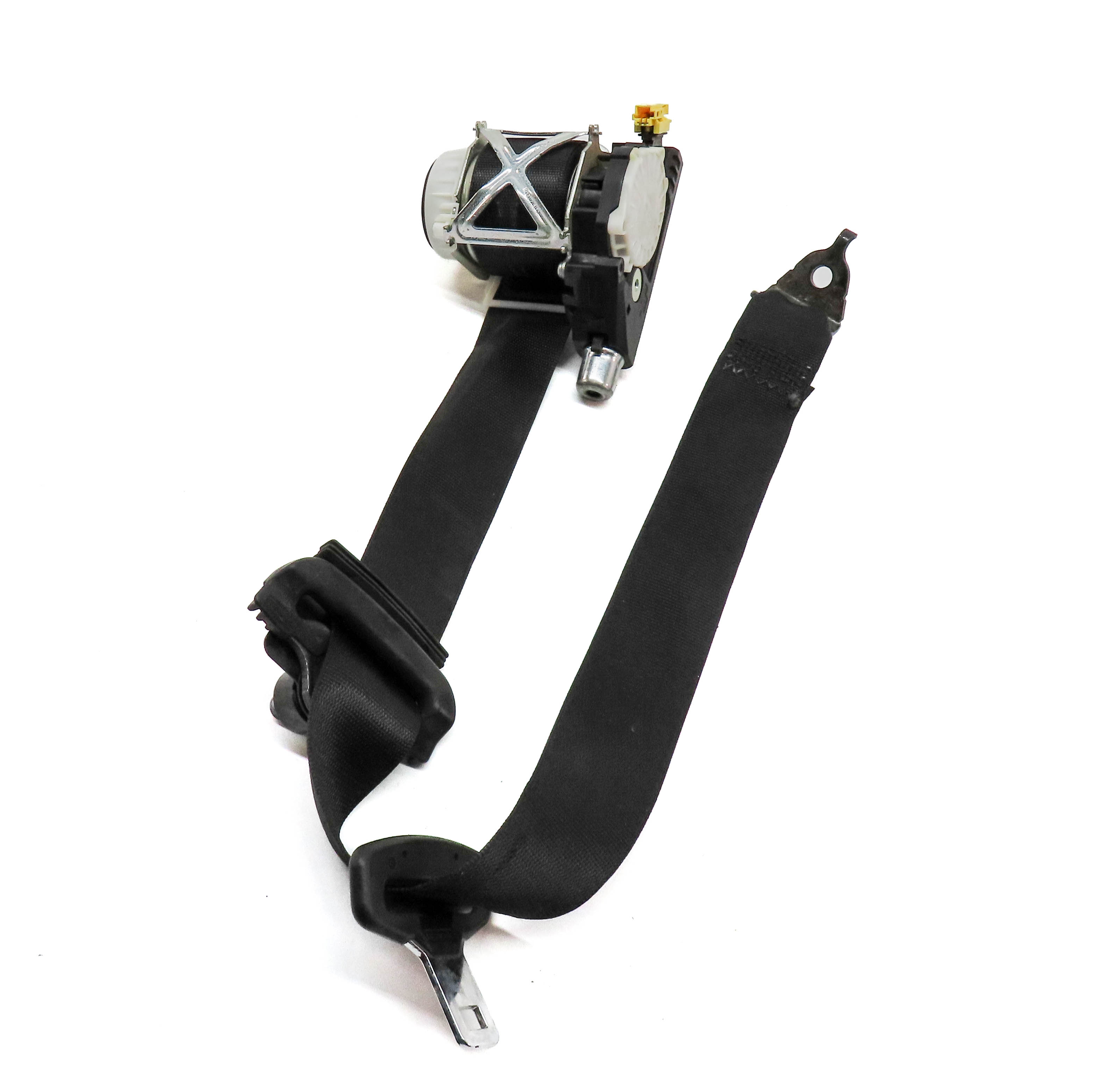 2008 MERCEDES ML550 SUV (W164) REAR LEFT SEAT SEATBELT RETRACTOR (Black) — exact item pictured